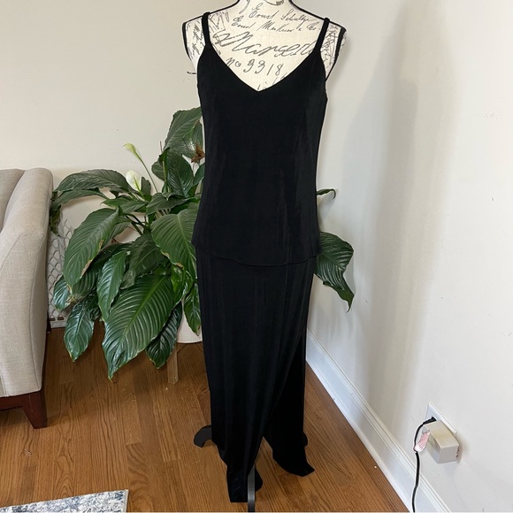 EN FRANCAIS by Huey Waltzer Black Gown Sz 10 - Picture 6 of 11